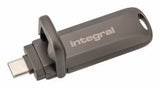 Integral Turbo-C USSD [USB SSD] 3.2 Gen 2 [3.1 Gen 2] (2TB USSD 3.2 GEN2x2 TURBO-C METAL UP TO R-2000 W-1800 MBS INTEGRAL)