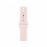 Apple Cinturino Sport rosa chiaro [42 mm] - M/L (42MM SOFT PINK SPORT BAND - M/L)