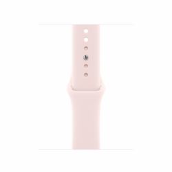Apple Cinturino Sport rosa chiaro [42 mm] - M/L (42MM SOFT PINK SPORT BAND - M/L)