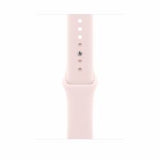 Apple Cinturino Sport rosa chiaro [46 mm] - M/L (46MM SOFT PINK SPORT BAND - M/L)
