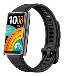 Huawei Band 11 Pro Smartwatch Black, Posizionamento GNSS autonomo, Display da 1.62 super luminoso, HRV Media durante il Sonno, Tracker di Fitness per il Benessere Emotivo, 5ATM, Android & iOS (Huawei