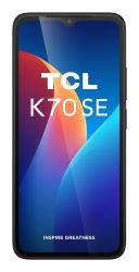 TCL K70 SE 16,7 cm [6.56] Doppia SIM Android 16.0 4G USB tipo-C 4 GB 64 GB 3000 mAh Nero, Indaco (TCL K70 SE)