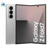 Samsung Galaxy Z Fold7 Smartphone AI, RAM 12GB, 256GB, Display 6,5/8'', Camera 200MP, Batteria a lunga durata, Silver Shadow (Samsung Galaxy Z Fold 7 5G 12/256GB Sr)