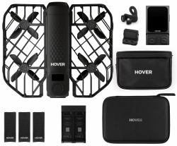 HOVERAir X1 PRO Ultimate Cycling Kit drone fotocamera 4 rotori Quadrirotore 12 MP 1920 mAh Nero (HOVERAIR X1 PRO ULTIMATE CYCLING KIT)