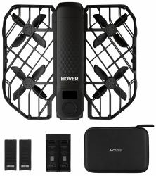 HOVERAir X1 PRO Retail Combo drone fotocamera 4 rotori Quadrirotore 12 MP 1920 mAh Nero (X1 PRO RETAIL COMBO)