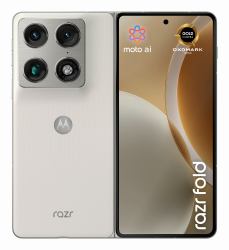 Motorola razr fold 20,6 cm [8.09] Doppia SIM Android 16.0 5G USB tipo-C 16 GB 512 GB 6000 mAh Bianco (MOTO RAZR70 FOLD LILY WHITE)