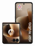 Motorola razr 70 ultra 17,7 cm [6.96] Doppia SIM Android 16.0 5G USB tipo-C 16 GB 512 GB 5000 mAh Legno (MOTO RAZR70 ULTRA COCO)
