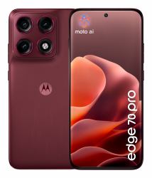 Motorola edge 70 pro 17,2 cm [6.78] Doppia SIM Android 16.0 5G USB tipo-C 12 GB 512 GB 6500 mAh Bordeaux (MOTO EDGE70 PRO ZINFANDEL)
