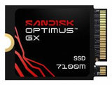 SanDisk Optimus GX 7100M 1 TB M.2 PCI Express 4.0 NVMe TLC 3D NAND (SanDisk Optimus GX 7100M - SSD - 1 TB - interno - M.2 2230 - PCIe 4.0 x4 [NVMe])