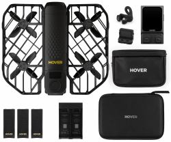 HOVERAir X1 PROMAX Ultimate Cycling Kit drone fotocamera 4 rotori Quadrirotore 48 MP 1920 mAh Nero (HOVERAIR X1 PROMAX ULTIMATE CYCLING)