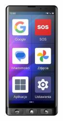 MaxCom MS601 15,2 cm [6] Doppia SIM Android 14 4G 4 GB 64 GB 4000 mAh Nero (Maxcom MS601 Smartphone for Seniors)