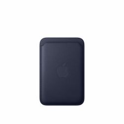 Apple Portafoglio MagSafe in tessuto FineWoven per iPhone - Blu navy (FINEWOVEN WALLET - IMAGSAFE NAVY)