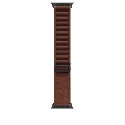 Apple Alpine Loop borgogna [49 mm] - Medium - Titanio nero (APPLE WATCH 49 BURGUNDY B TI ALP M)