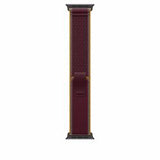 Apple Trail Loop borgogna [49 mm] - M/L - Titanio nero (APPLE WATCH 49 BURGUNDY B TI TL ML)