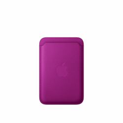Apple Portafoglio MagSafe in tessuto FineWoven per iPhone - Magenta (FINEWOVEN WALLET - WITH MAGSAFE MAGENTA)