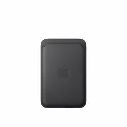 Apple Portafoglio MagSafe in tessuto FineWoven per iPhone - Nero (FINEWOVEN WALLET - WITH MAGSAFE BLACK)