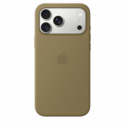 Apple Custodia MagSafe in silicone per iPhone 18 Pro Max - Oliva (iPhone 18 Pro Max Si Case Olive)