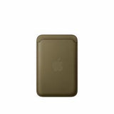 Apple Portafoglio MagSafe in tessuto FineWoven per iPhone - Verde olivo (FINEWOVEN WALLET - WITH MAGSAFE DARKOLIVE)