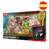 Spanish Pokemon Mega-Zygarde Premium Ex blister pack card game