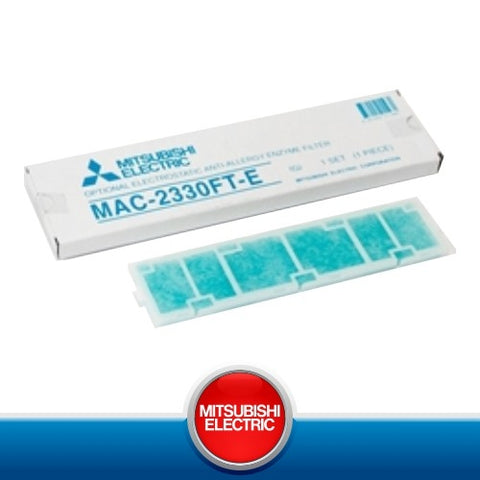 MITSUBISHI ELECTRIC MAC-2330FT-E Filtro Elettrostatico Anti-Allergie agli Enzimi per Serie M