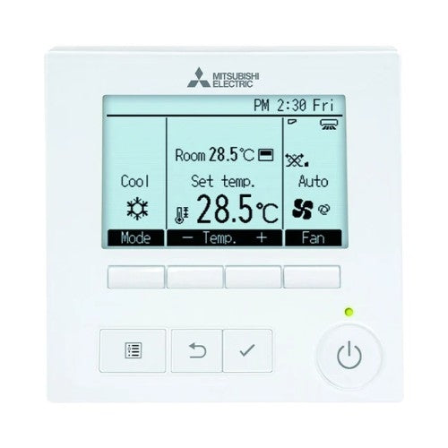 MITSUBISHI ELECTRIC PAR-41MAB Comando Remoto a Filo DeLuxe per Funzioni Avanzate per Unità Serie M / S / P