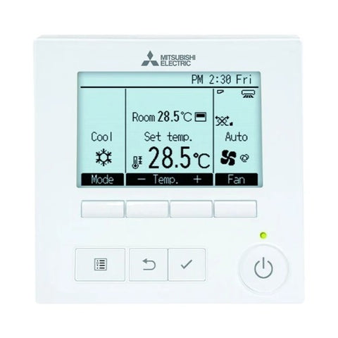 MITSUBISHI ELECTRIC PAR-41MAAB Comando Remoto a Filo DeLuxe per Funzioni Avanzate per Unità Serie M / S / P