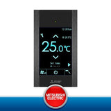 MITSUBISHI ELECTRIC PAR-CT01MAA-PB Comando Remoto a Filo per Serie M / S / P - PREMIUM Nero