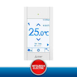 MITSUBISHI ELECTRIC PAR-CT01MAA-SB Comando Remoto a Filo per Serie M / S / P - STANDARD Bianco