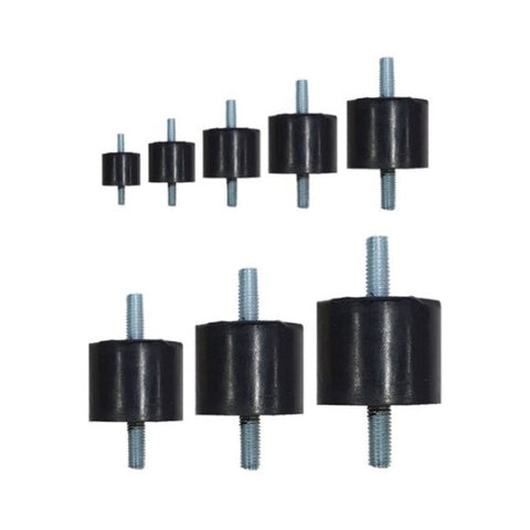 TECNOSYSTEMI SCC500019 Antivibranti S40 in Gomma per Staffa Unità Esterna - Confezione 4 Pz