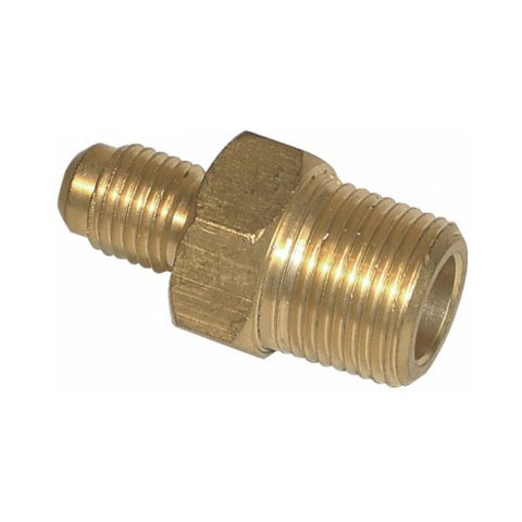 TECNOSYSTEMI 11129006 Giunto Diritto Doppia Cartella Ridotto MxM per Tubazioni in Rame - M3/8'' x M1/2''