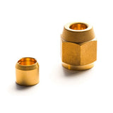 TECNOSYSTEMI 11134006 Raccordo Autoflangiante per Tubazioni in Rame - 1/4''